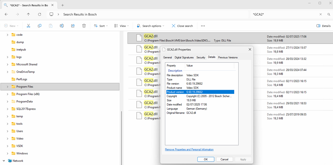 How to check which VideoSDK version is installed on particular machine.png