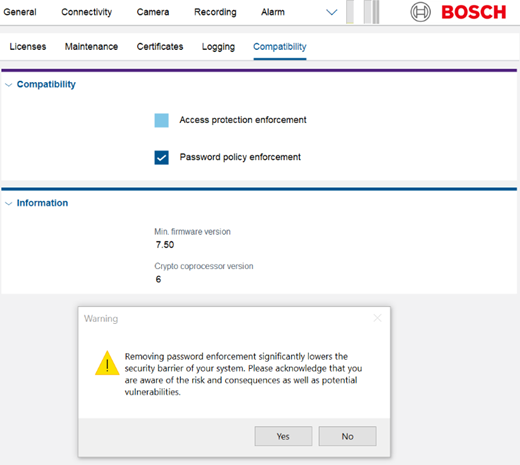 4 How to disable password Policy for Bosch Cameras or Encoders when integrated in old or 3rd party systems.png