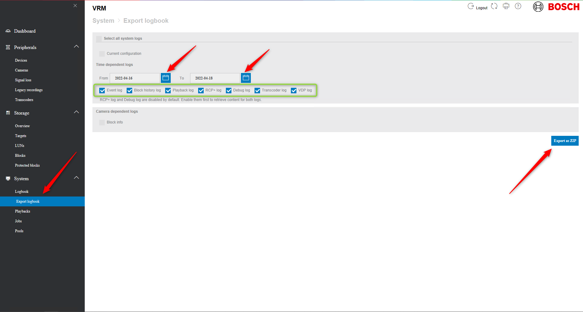 VRM 401 log export.png