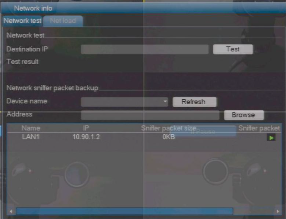 How to ping a workstation from the Divar 3000 -  5000.png
